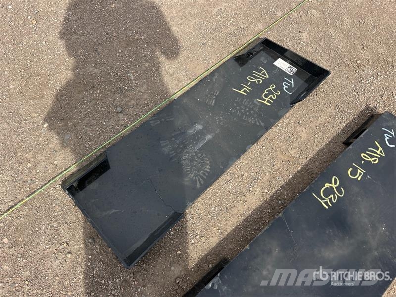 Blue Diamond Skid Steer Attachment Mounting Plate - Fits ASV RC Outros componentes