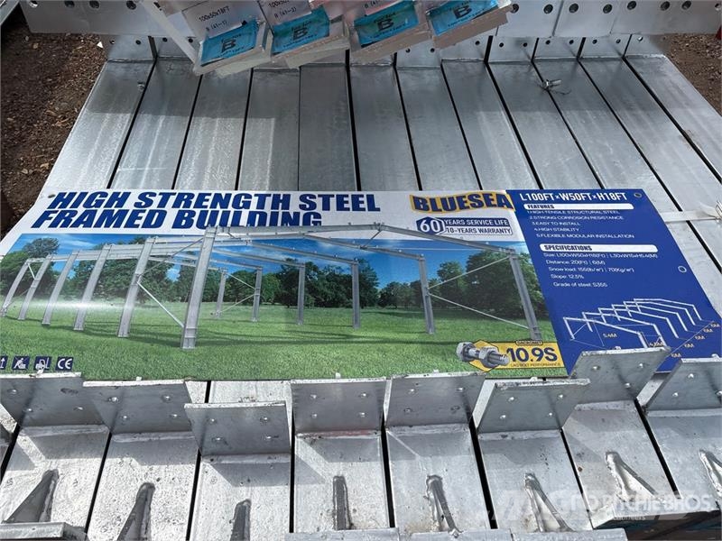  BLUESEA 100 ft x 50 ft 18 ft Total Height High Str Druge prikolice