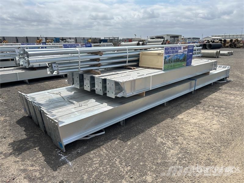 BLUESEA 50 ft x 100 ft x 18 ft Steel Frame Only St Stalen constructies