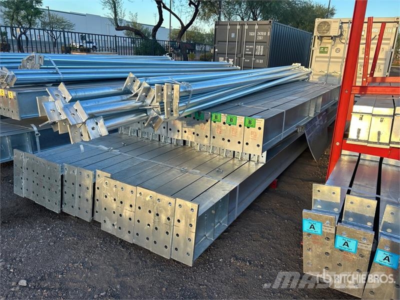 BLUESEA 50 ft x 100 ft x 18 ft Steel Frame Only St Çelik çerçeveli yapılar