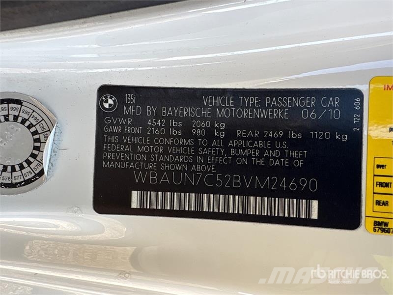 BMW 135i Convertible 자동차