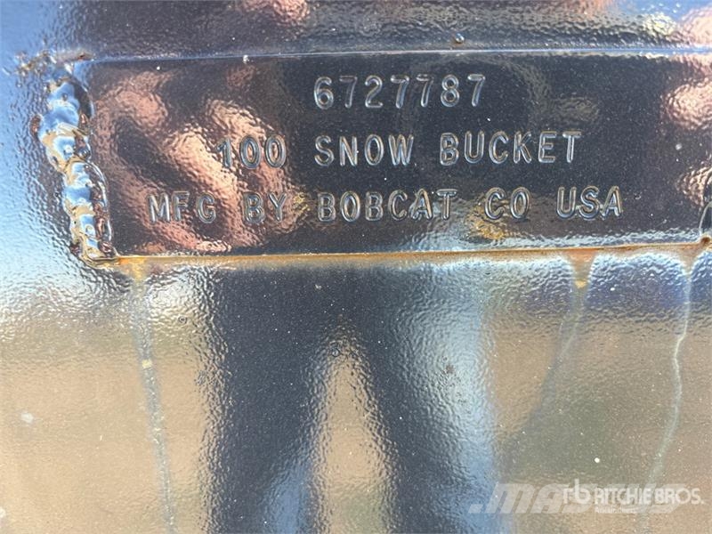 Bobcat 100 99 in Snow Skid Steer Bucket - Fits Bobcat Schaufeln