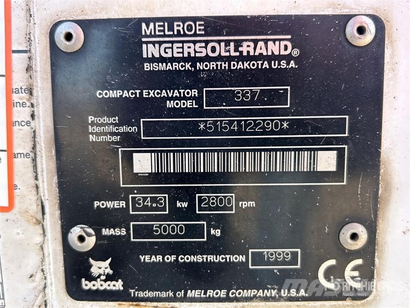 Bobcat 337 Mini bageri < 7t