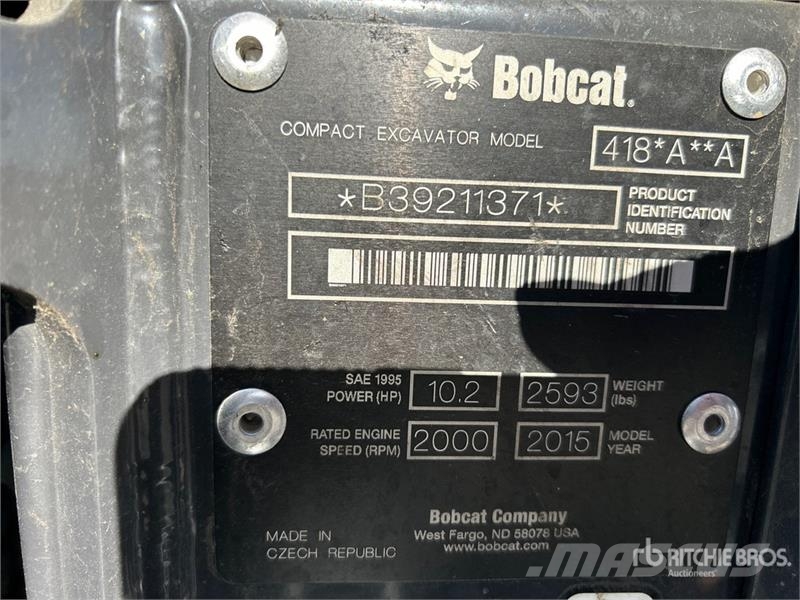 Bobcat 418 Minibagger < 7t