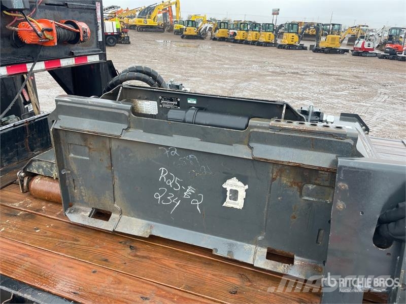 Bobcat 72 in Skid Steer Brush Cutter Mounted and trailed mowers