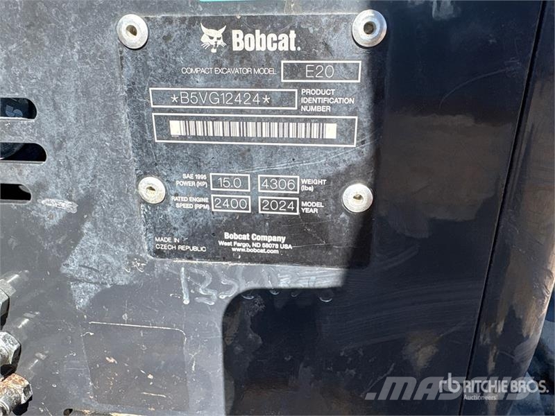 Bobcat E20 Minibagger < 7t