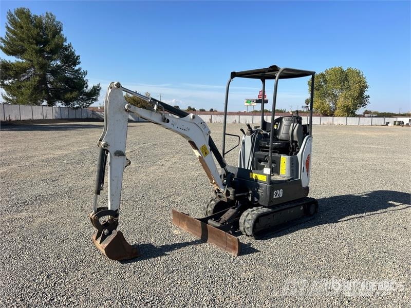 Bobcat E20 Minigravemaskiner