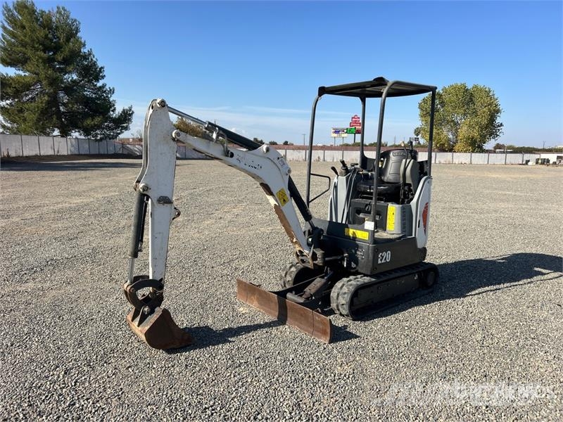 Bobcat E20 Minigravemaskiner