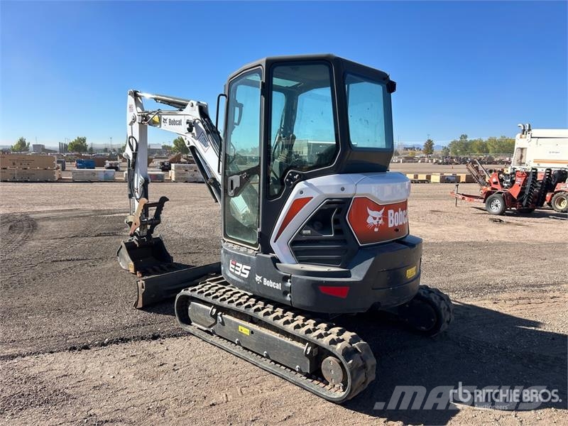 Bobcat E35 Mini ekskavatörler, 7 tona dek