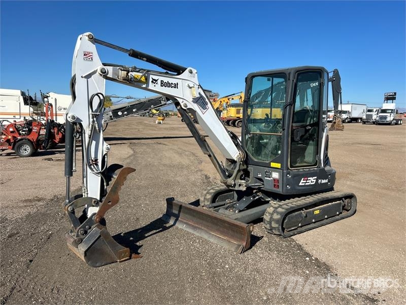 Bobcat E35 Mini ekskavatörler, 7 tona dek