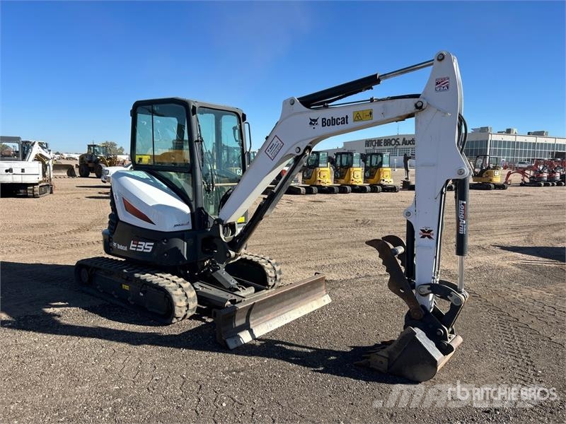 Bobcat E35 Mini ekskavatörler, 7 tona dek
