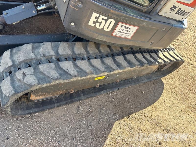 Bobcat E50 Mini Excavator Minigravemaskiner