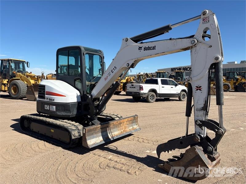 Bobcat E50 Mini Excavator Minigravemaskiner
