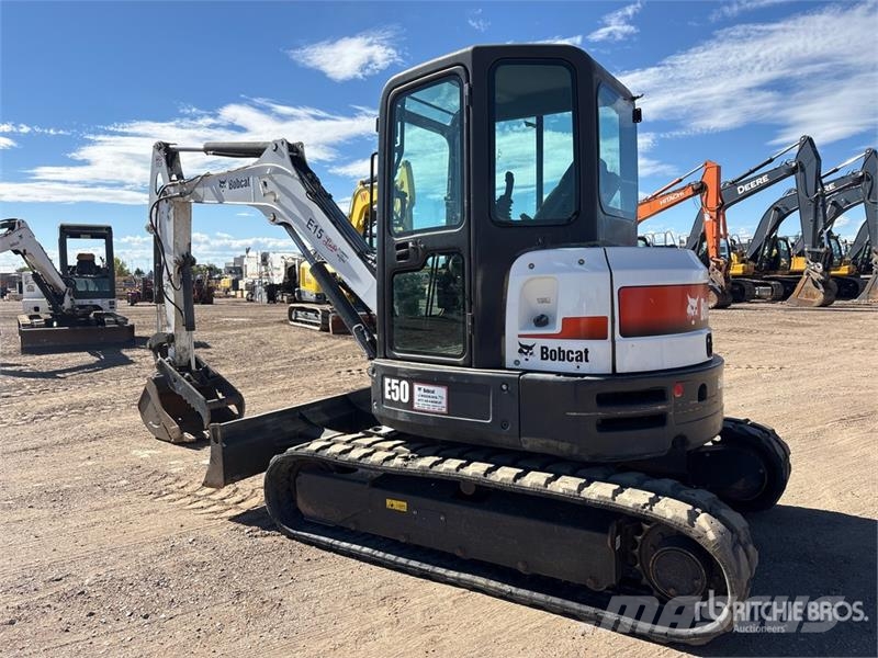 Bobcat E50 Mini Excavator Minigravemaskiner