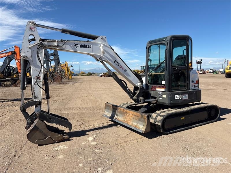 Bobcat E50 Mini Excavator Minigravemaskiner