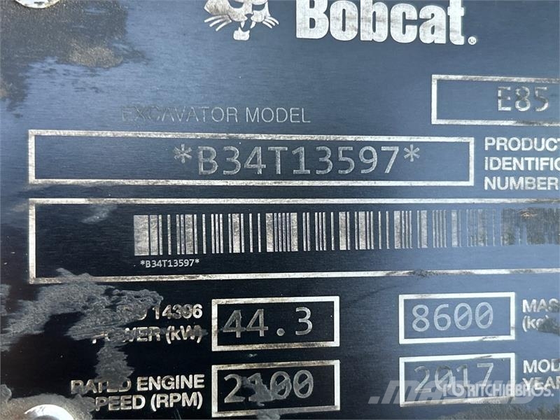 Bobcat E85 Raupenbagger