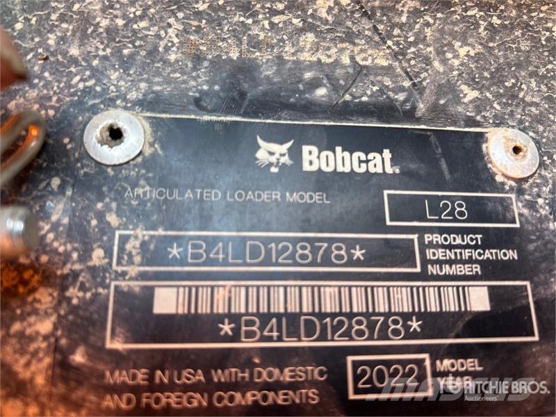 Bobcat L28 Telescopic Wheel Loader Kolesni nakladalci