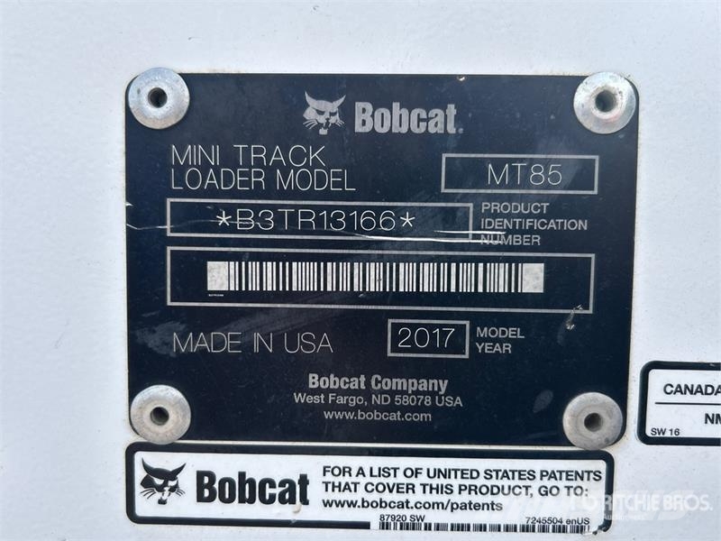 Bobcat MT85 Lietoti riteņu kompaktiekrāvēji
