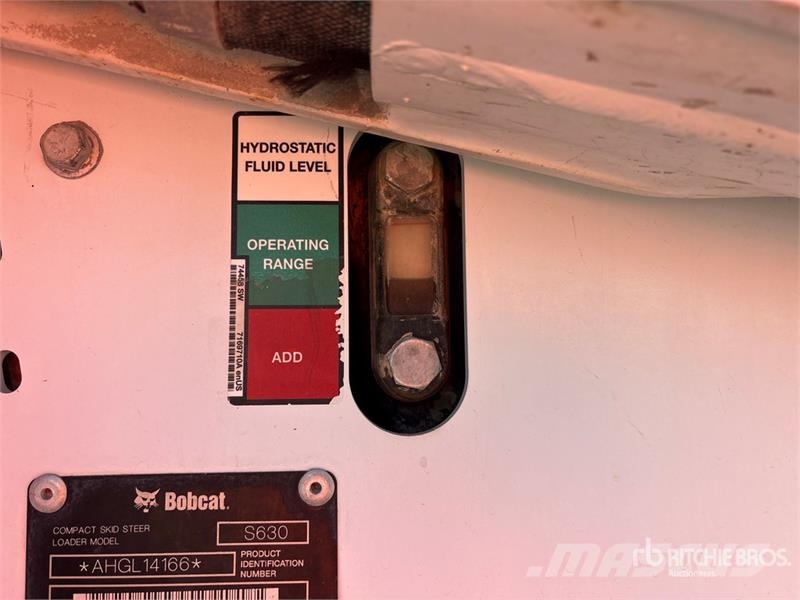 Bobcat S630 لوادر انزلاقية التوجيه