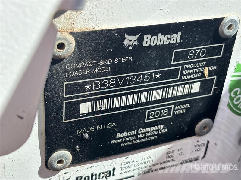 Bobcat S70 Skid steer loaders