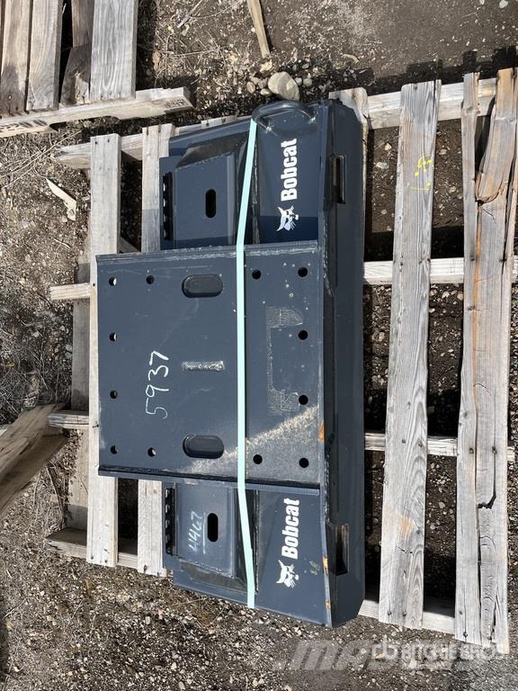 Bobcat Skid Steer Attachment Mounting Plate Otros componentes