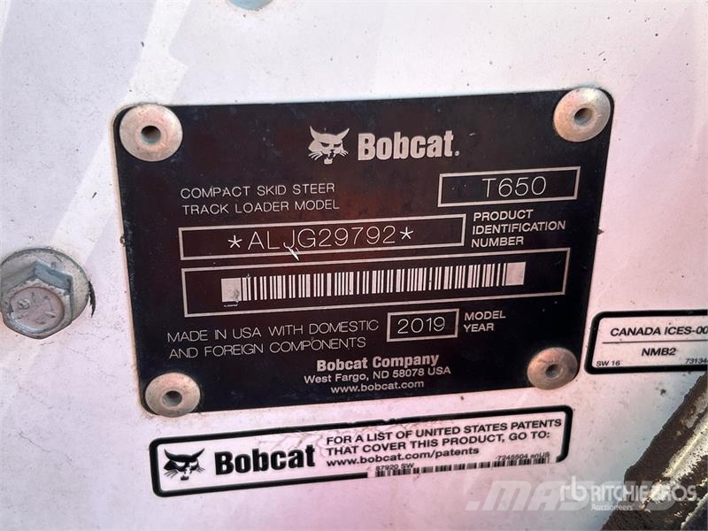 Bobcat T650 Chargeuse compacte