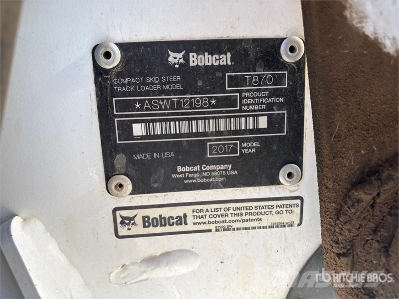 Bobcat T870 Minilæsser - skridstyret