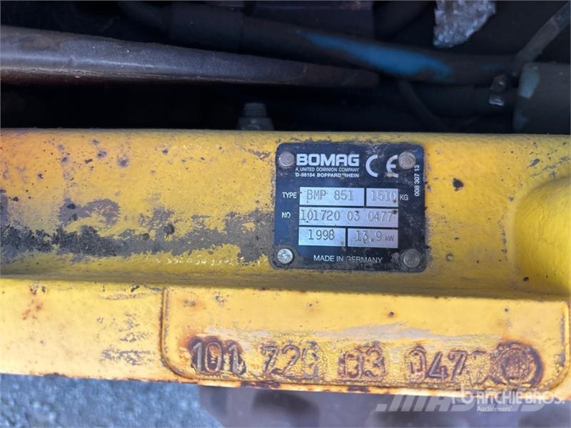 Bomag BMP851 Soil compactors