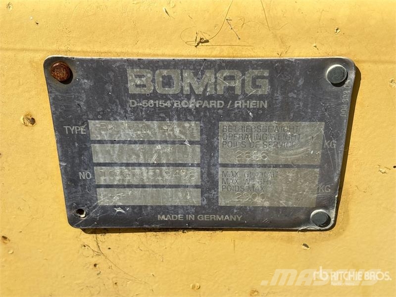 Bomag BW120AD-3 Double Drum Roller Rolos compactadores de tambor duplo