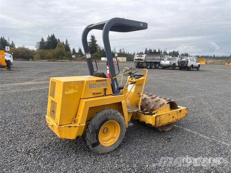 Bomag BW124PD Padfoot Drum Compactor Walzenzüge