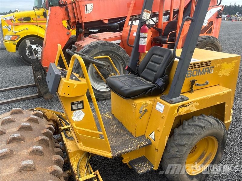 Bomag BW124PD Padfoot Drum Compactor Walzenzüge