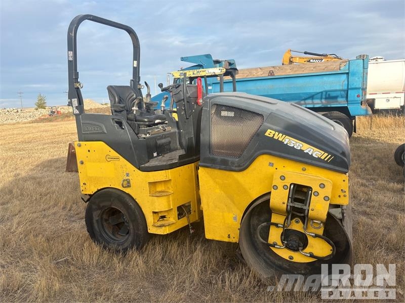 Bomag BW138AC Double Drum Roller مداحل ثنائية الاسطوانة