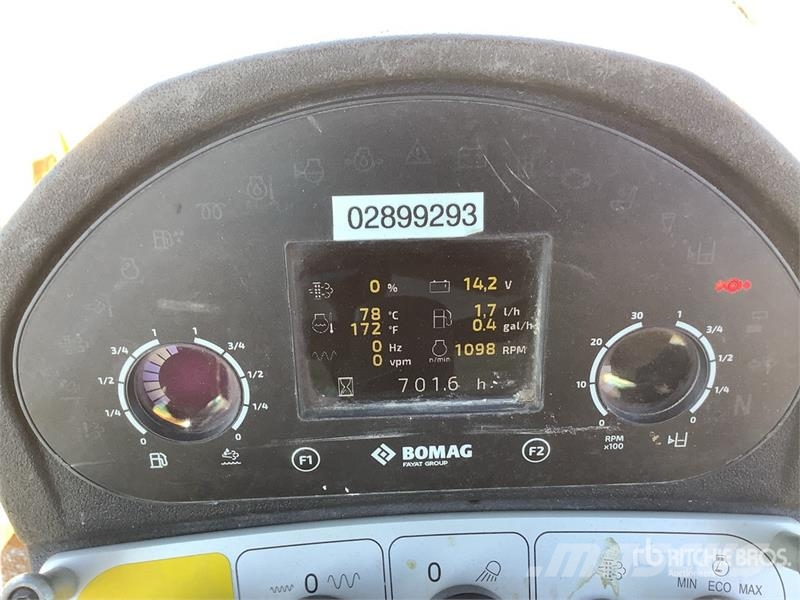 Bomag BW177D-5 Padfoot Drum Compactor Compactoare monocilindrice