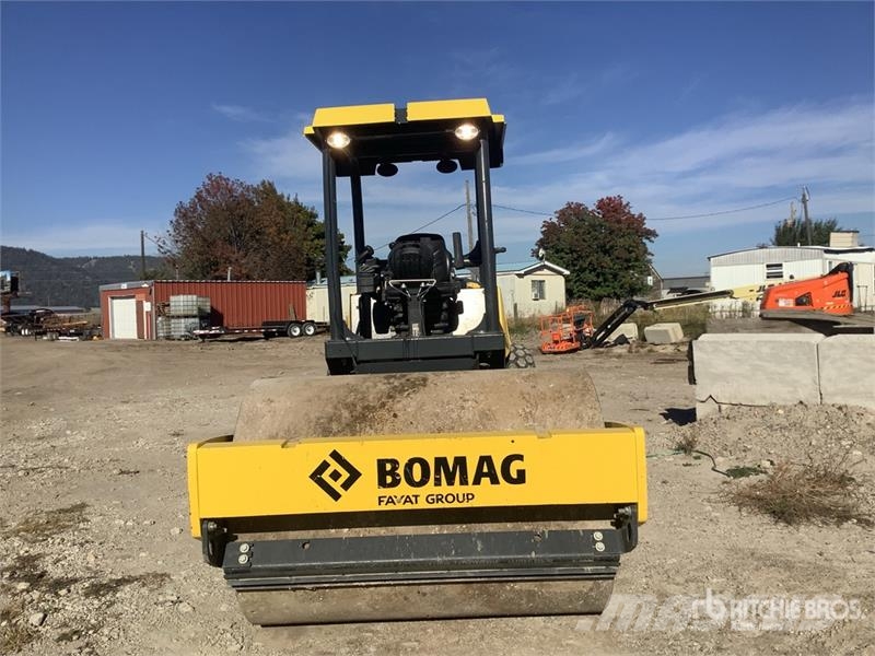 Bomag BW177DH-5 Smooth Drum Compactor Rolos compactadores monocilíndricos