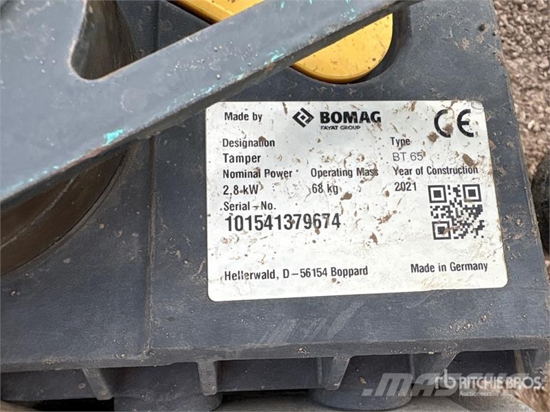 Bomag Jumping Jack Tamper Vibro nabijači