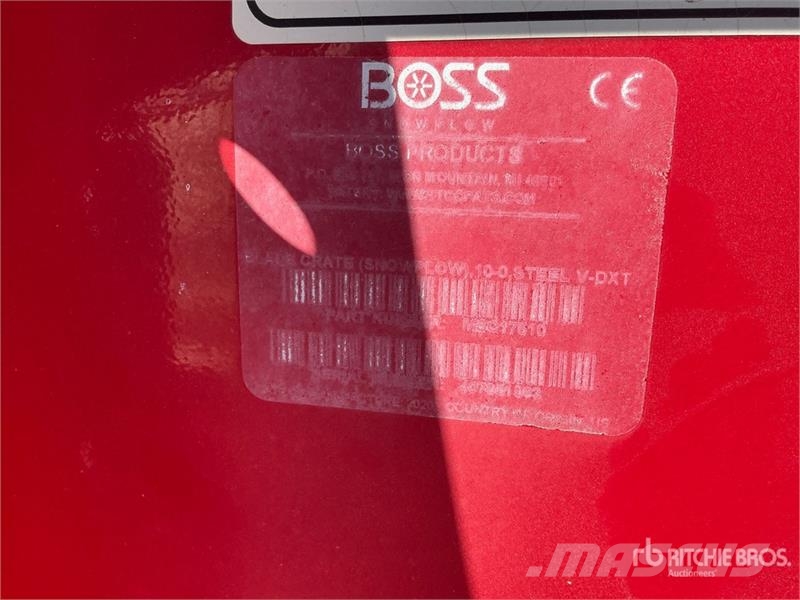Boss 10 ft Power-V Snow Plow Schneeschilde und -pflüge