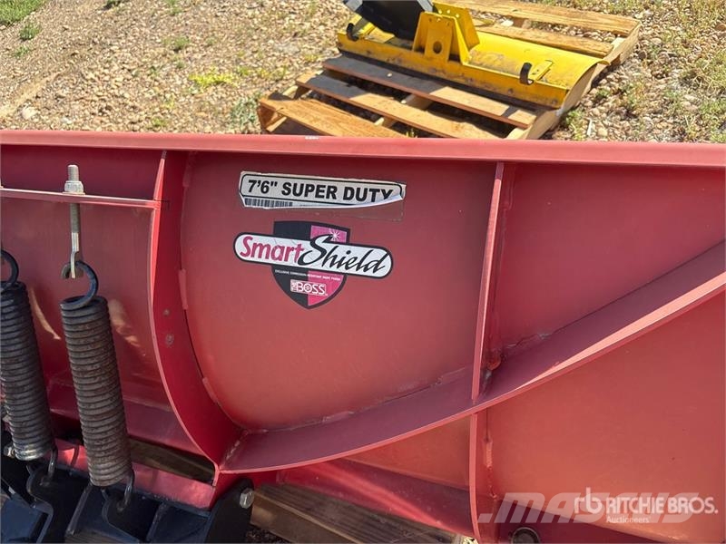 Boss 7 ft 6 in 1 Way Snow Plow Láminas y cuñas quitanieves