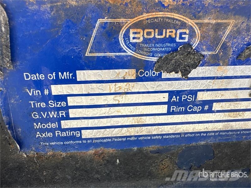  BOUR 16 ft T/A Equipment Trailer Autotransporter prikolice