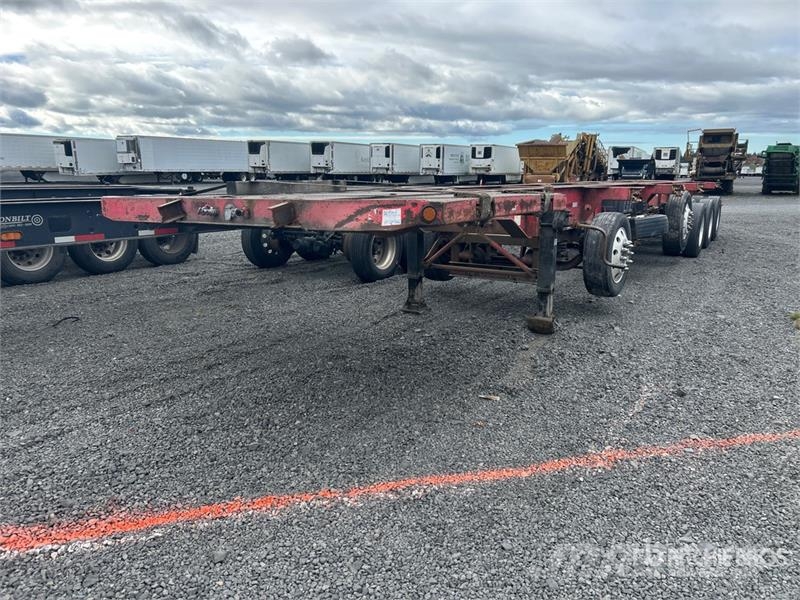 Brent 5 Axle Container Trailer Reboques Containerframe