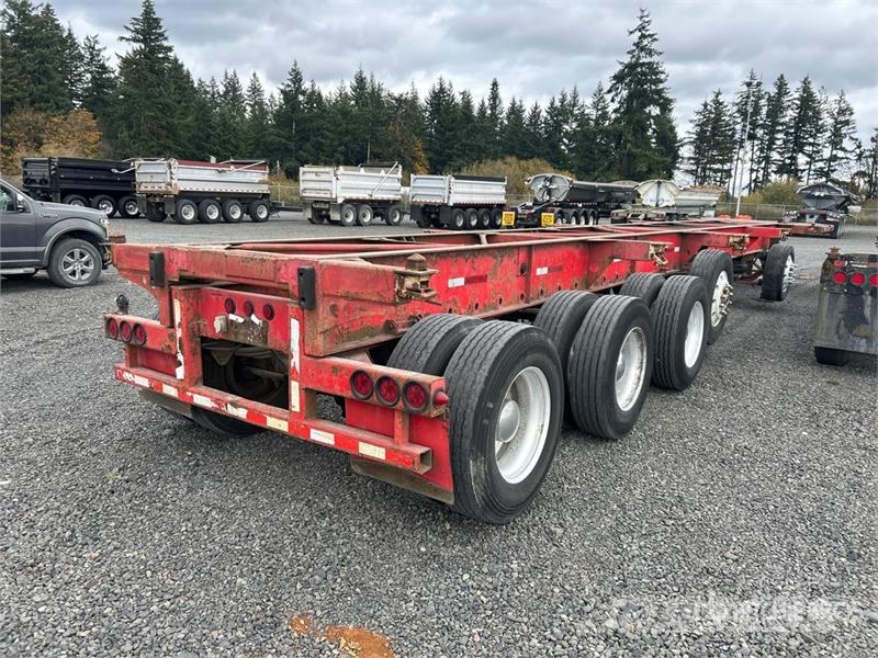 Brent 5 Axle Container Trailer Reboques Containerframe