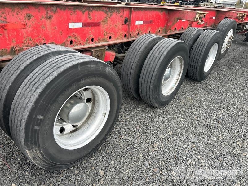 Brent 5 Axle Container Trailer Reboques Containerframe