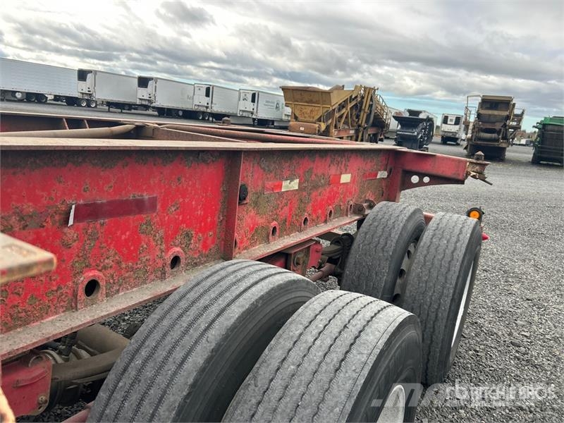 Brent 5 Axle Container Trailer Reboques Containerframe