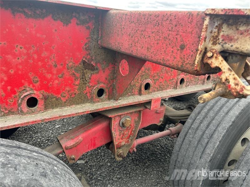 Brent 5 Axle Container Trailer Reboques Containerframe