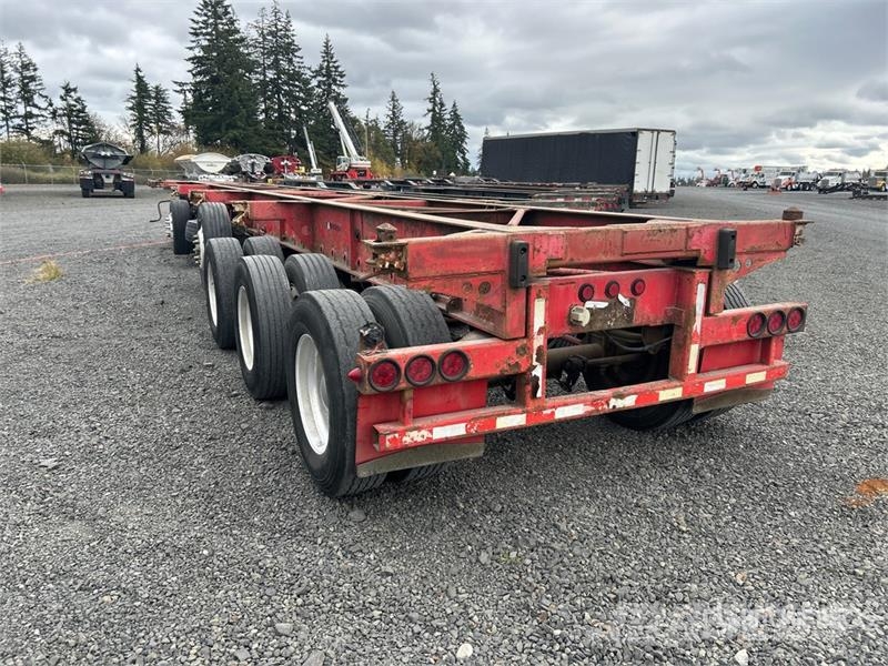 Brent 5 Axle Container Trailer Reboques Containerframe