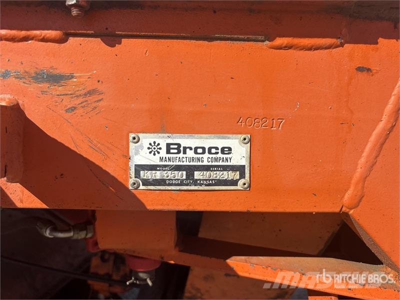 Broce KR350 كناسات