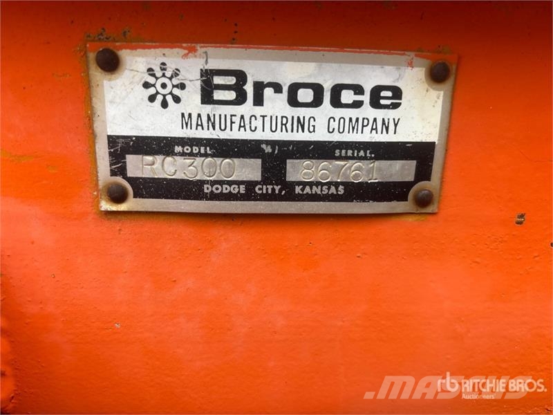 Broce RC300 路面清掃機