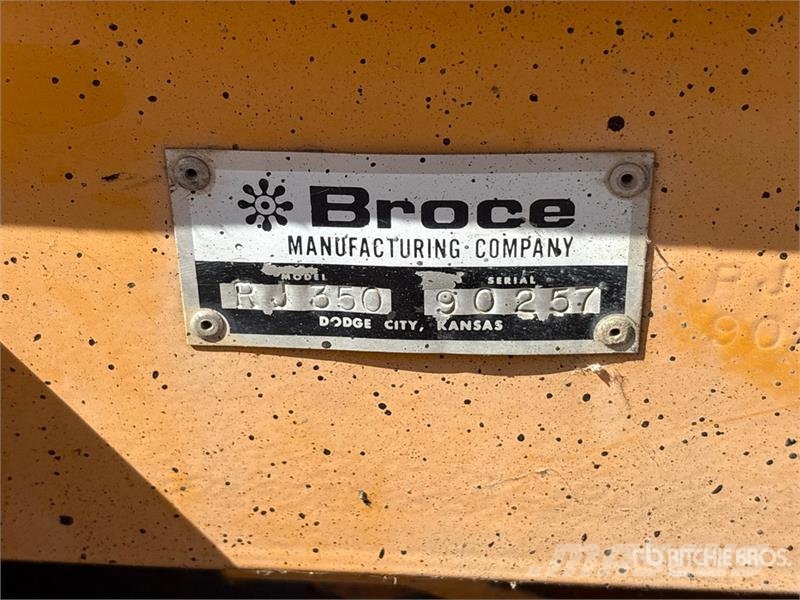 Broce RJ350 Sweepers
