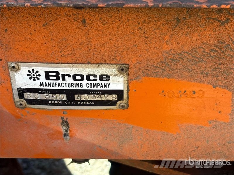 Broce RJ350 Balayeuse / Autolaveuse