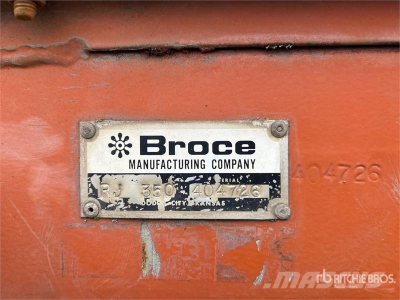 Broce RJ350 Sweepers