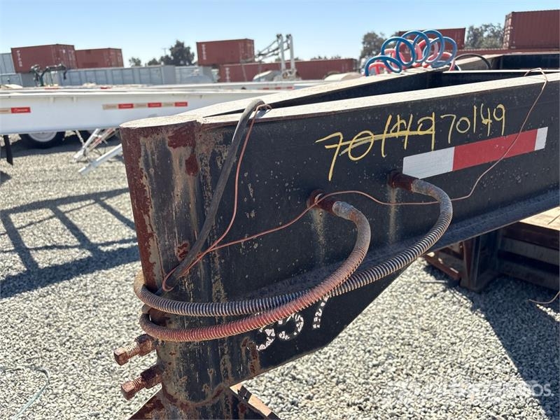 Brock's 38 ft T/A Gooseneck Equipment Trailer Járműszállító pótkocsik